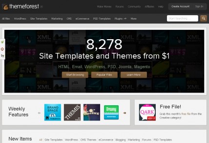 ThemeForest(テーマフォレスト) ThemeForest(テーマフォレスト)