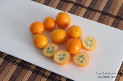 金柑(キンカン)を食べた時のしびれの原因