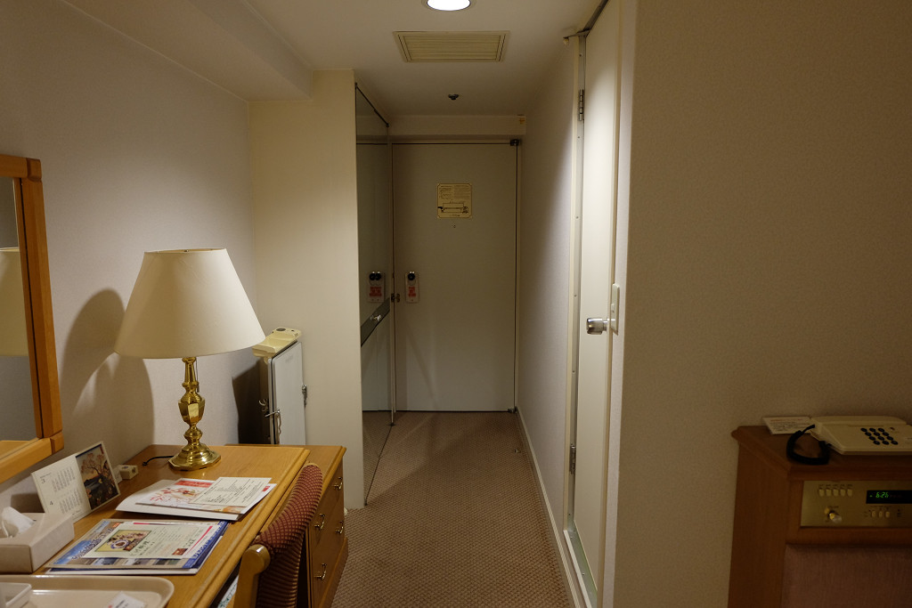 ホテルニューオータニ鳥取 シングル ドア側