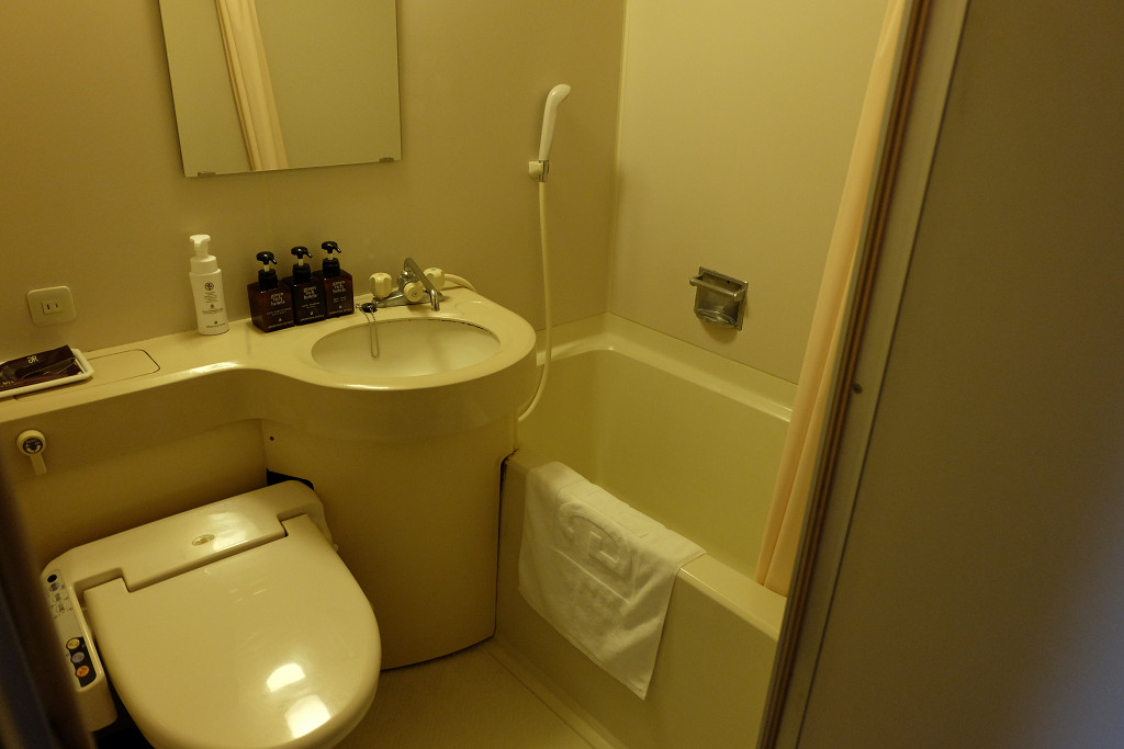 グリーンリッチホテル宮崎 シングルA バスルーム
