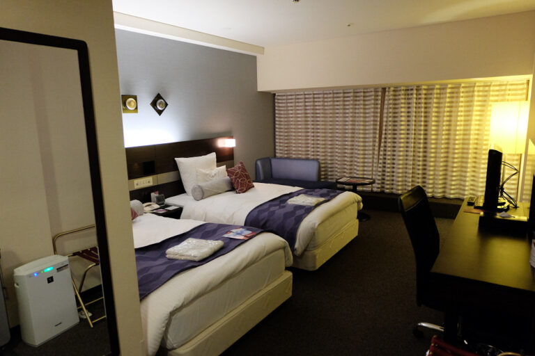 27平米（ANAクラウンプラザホテル熊本ニュースカイ スタンダードツイン）