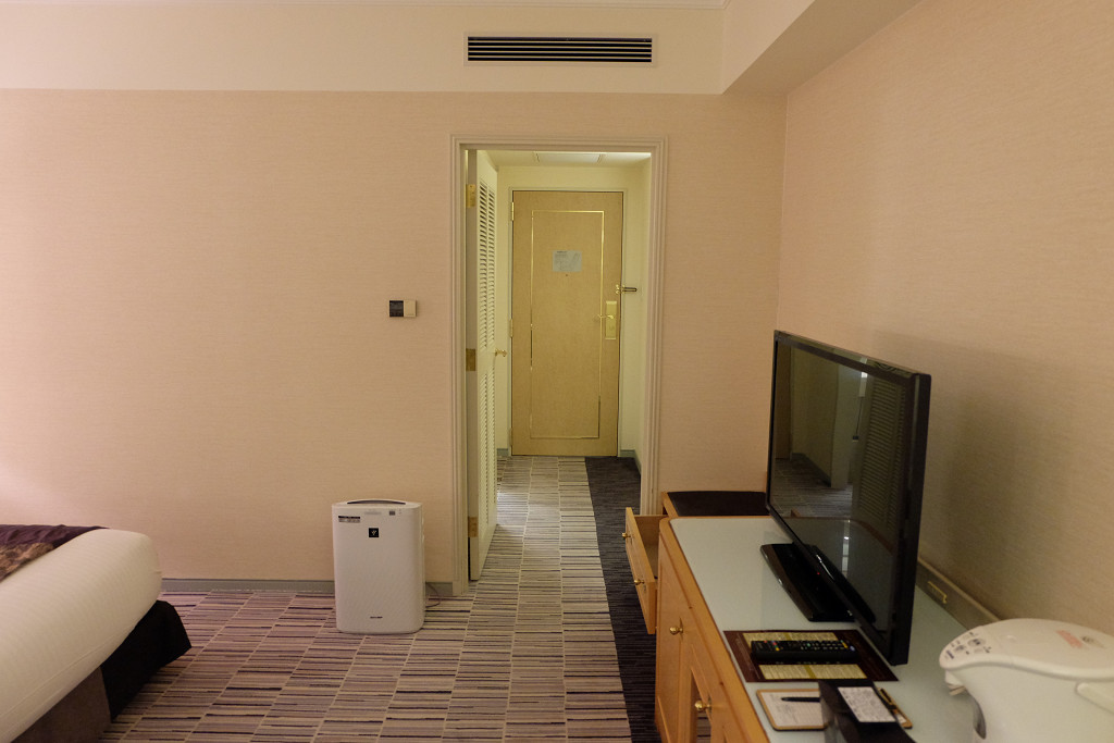 ホテルグランヴィア岡山 スタンダードダブル ドア側