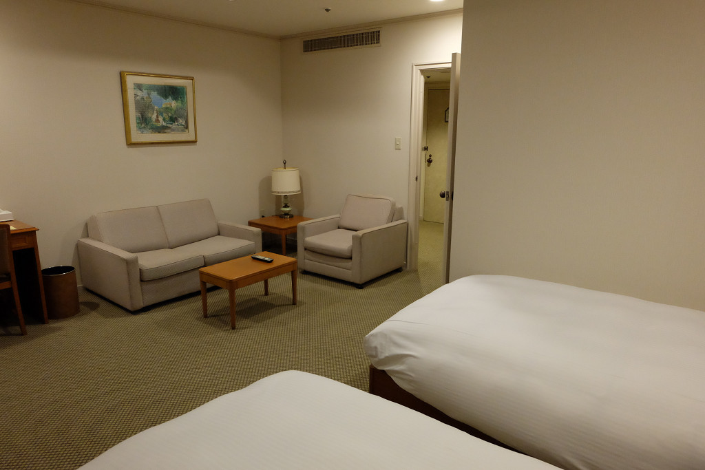 静岡カントリー浜岡コース&ホテル デラックスツイン ドア側