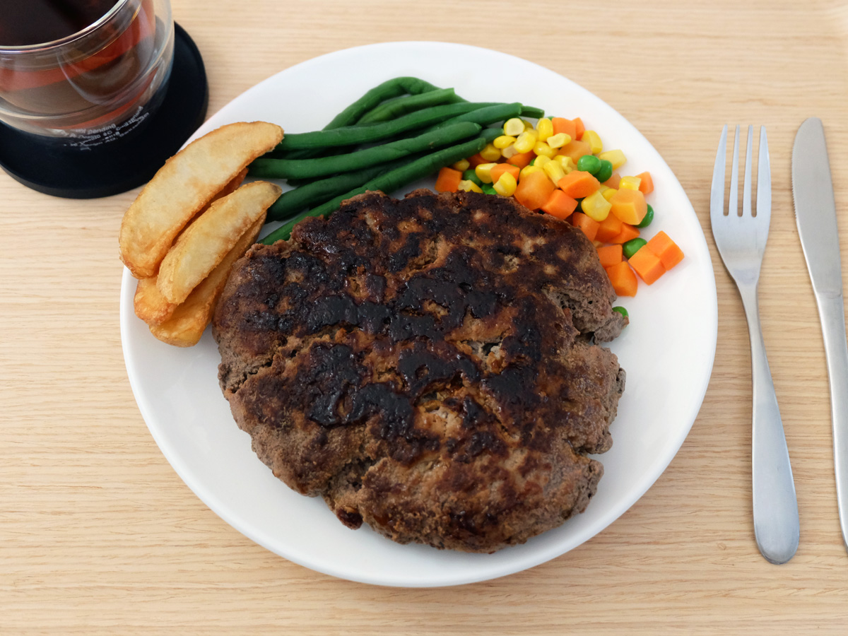 手作りハンバーグ 1.5ポンド(2017年7月)