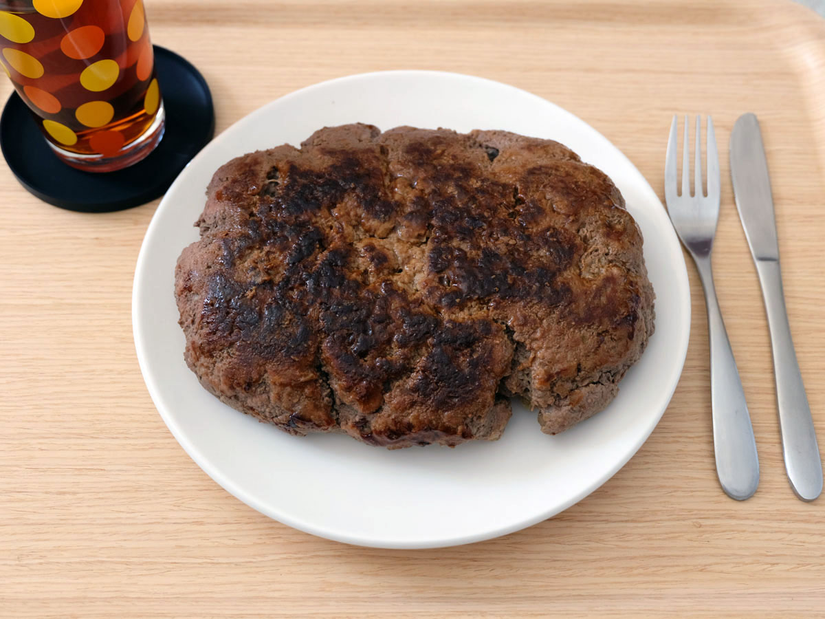 手作りハンバーグ 40オンス(2017年7月)