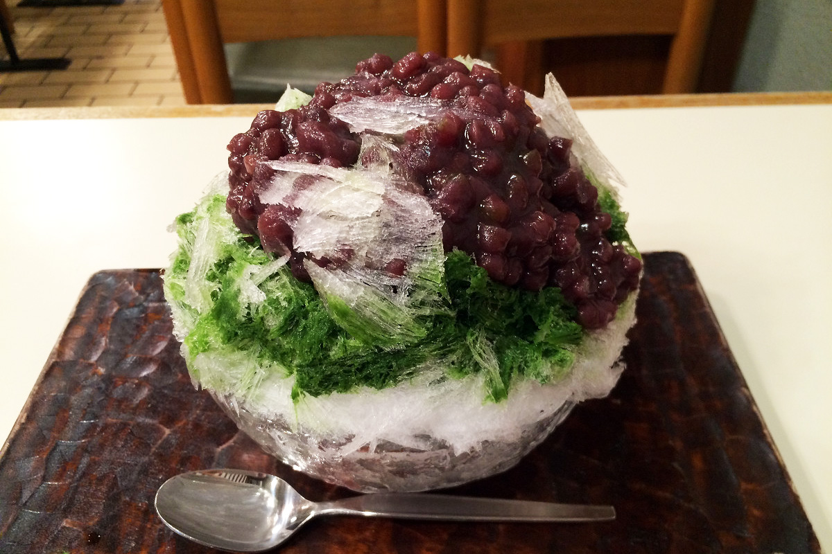 宇治金時(だるまや餅菓子店)