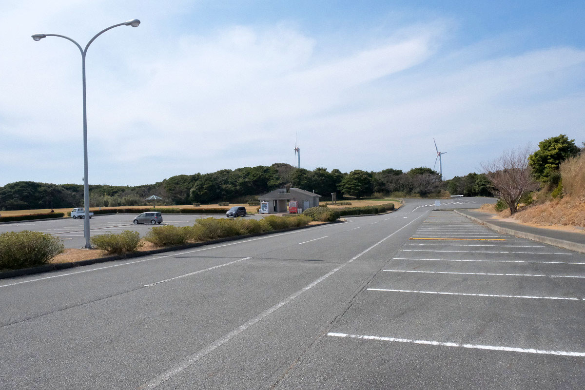 千畳敷の駐車場