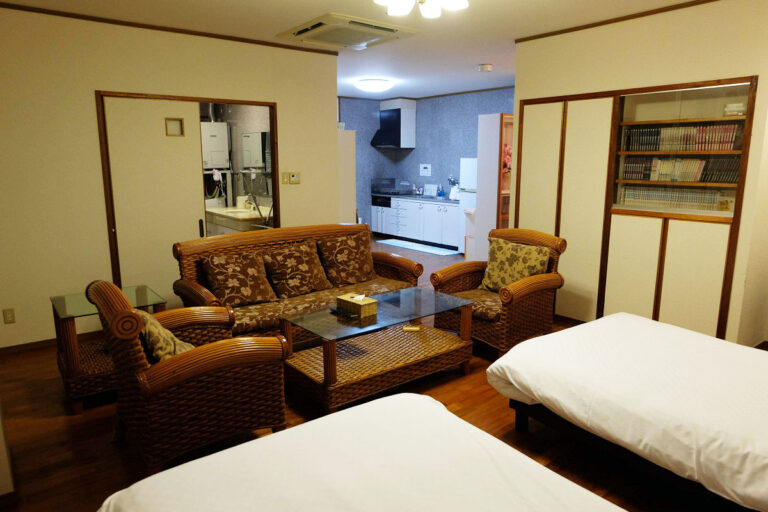 92平米 夕日の宿 瀬底島 デラックスツイン