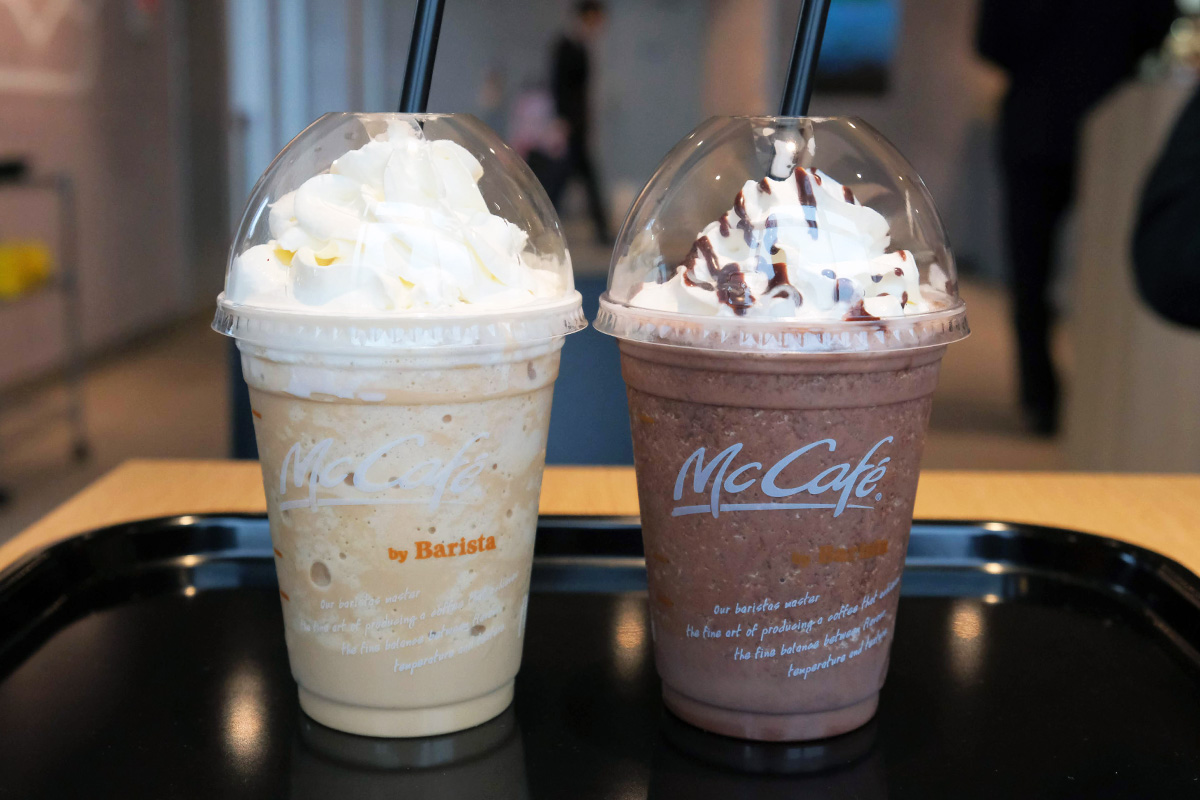 マクドナルドのフラッペ