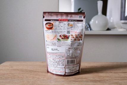 オートミール(裏面)