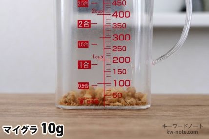 マイグラ10gの分量