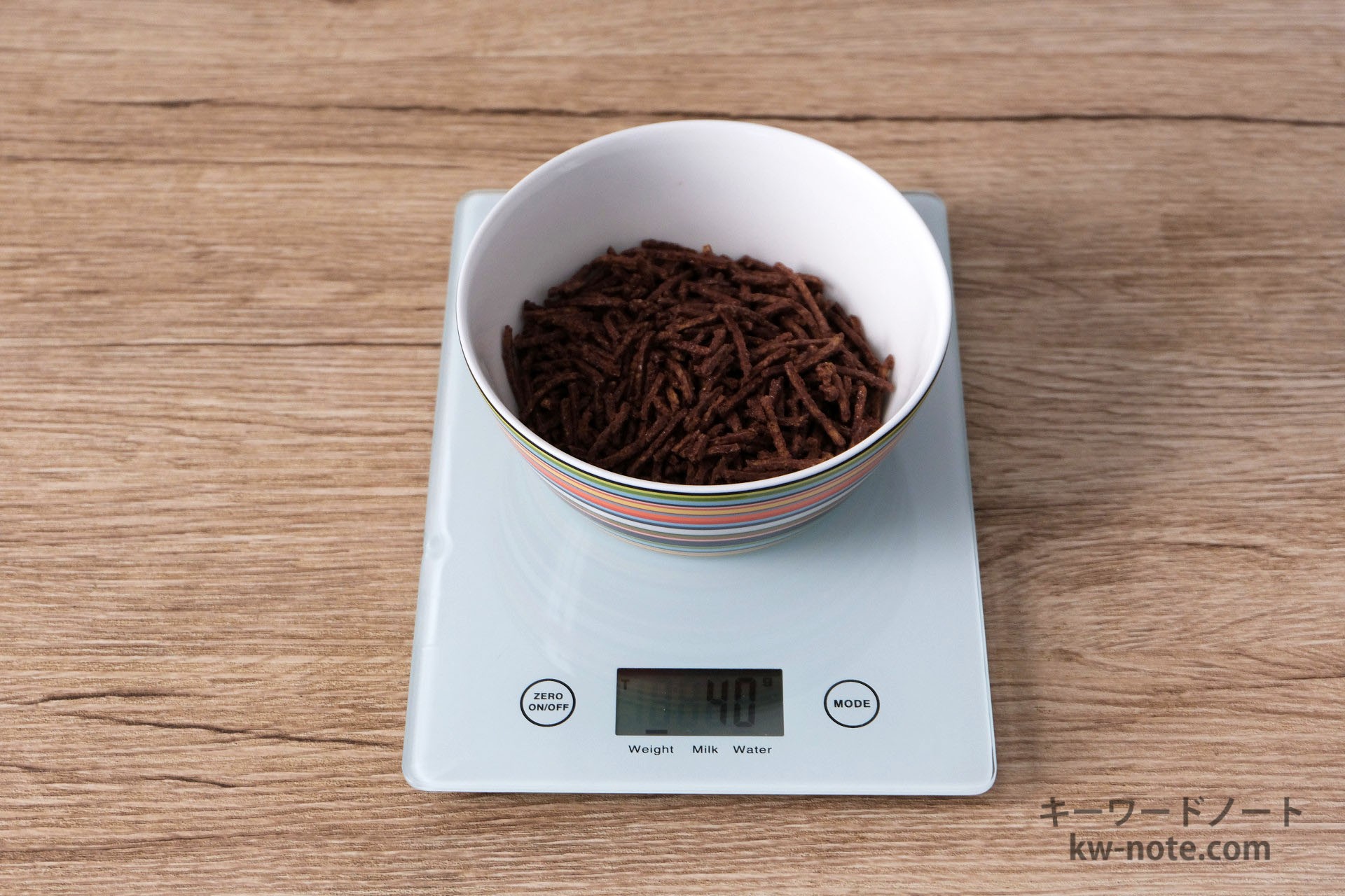 1食分の「オールブラン ブランリッチ ほっとひといきショコラ」40グラム