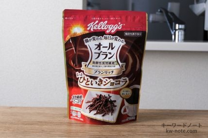 オールブラン ブランリッチ ほっとひといきショコラ(正面)