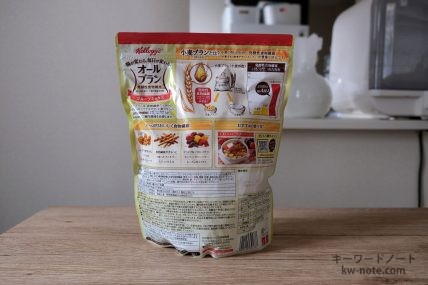 オールブラン フルーツミックス(裏面)