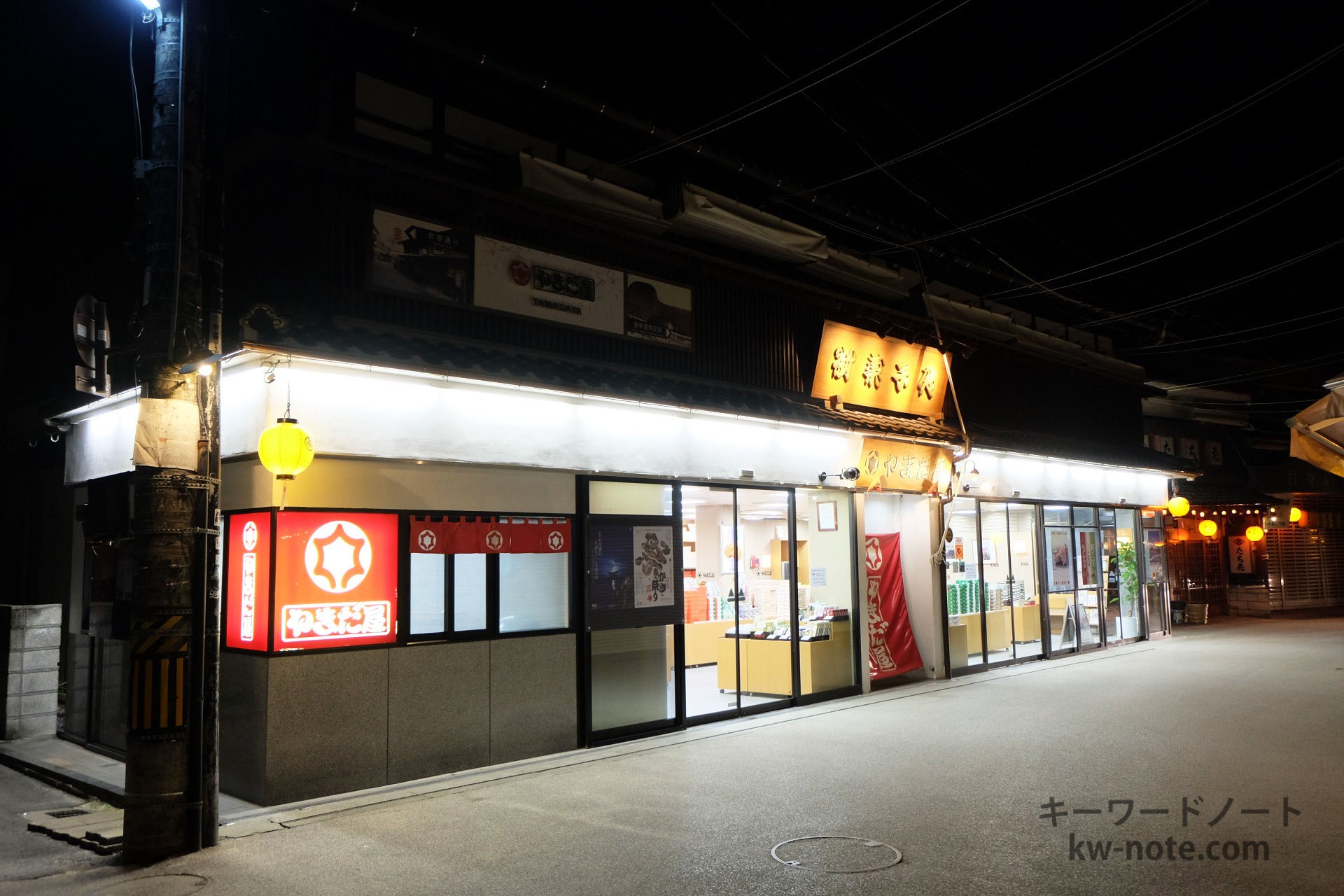 桐葉菓の販売店