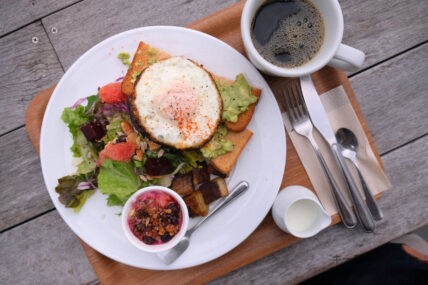 モーニングプレート、コーヒー