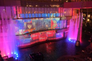 エヴァンゲリオン プロジェクションマッピング