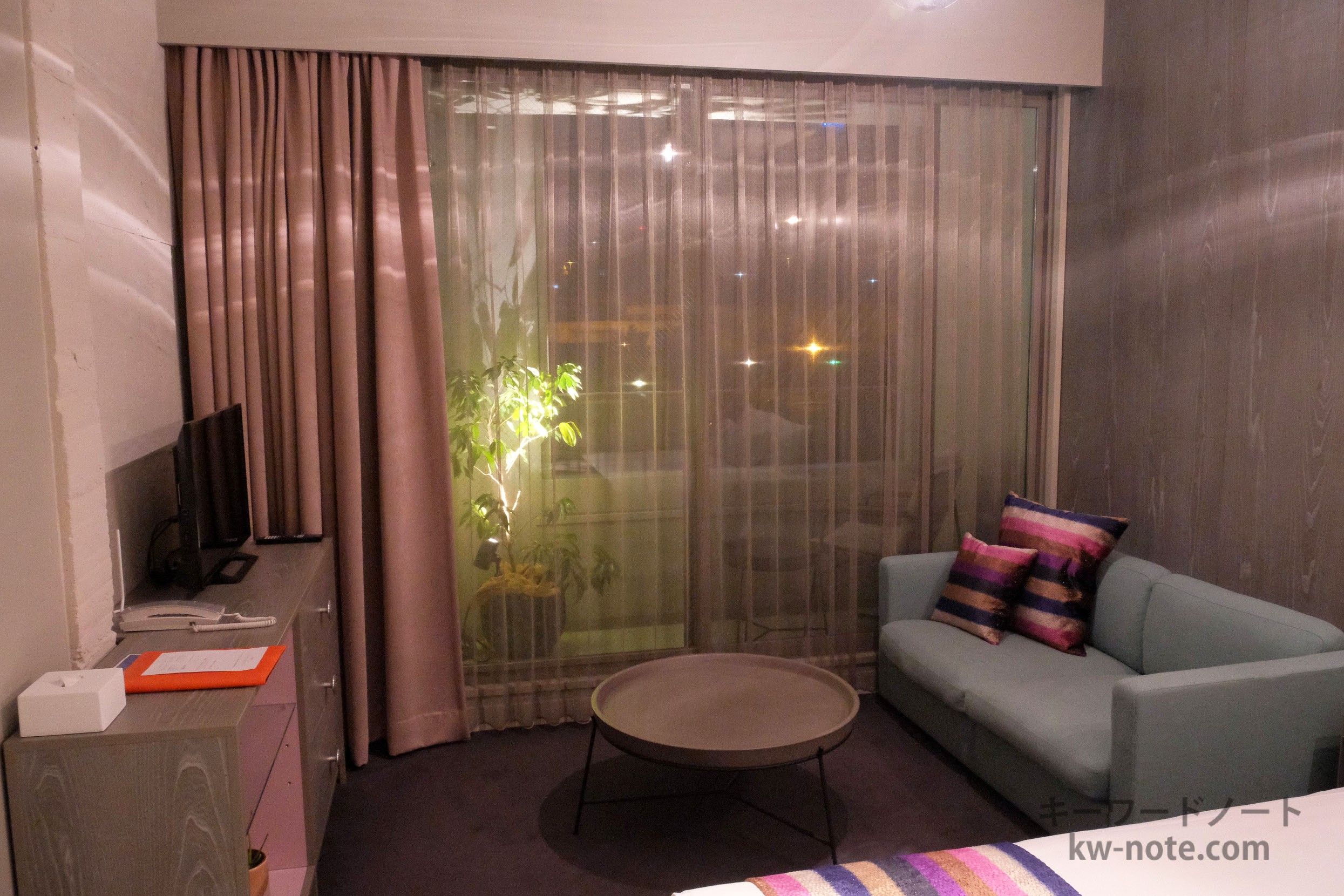 リバービューダブルの部屋