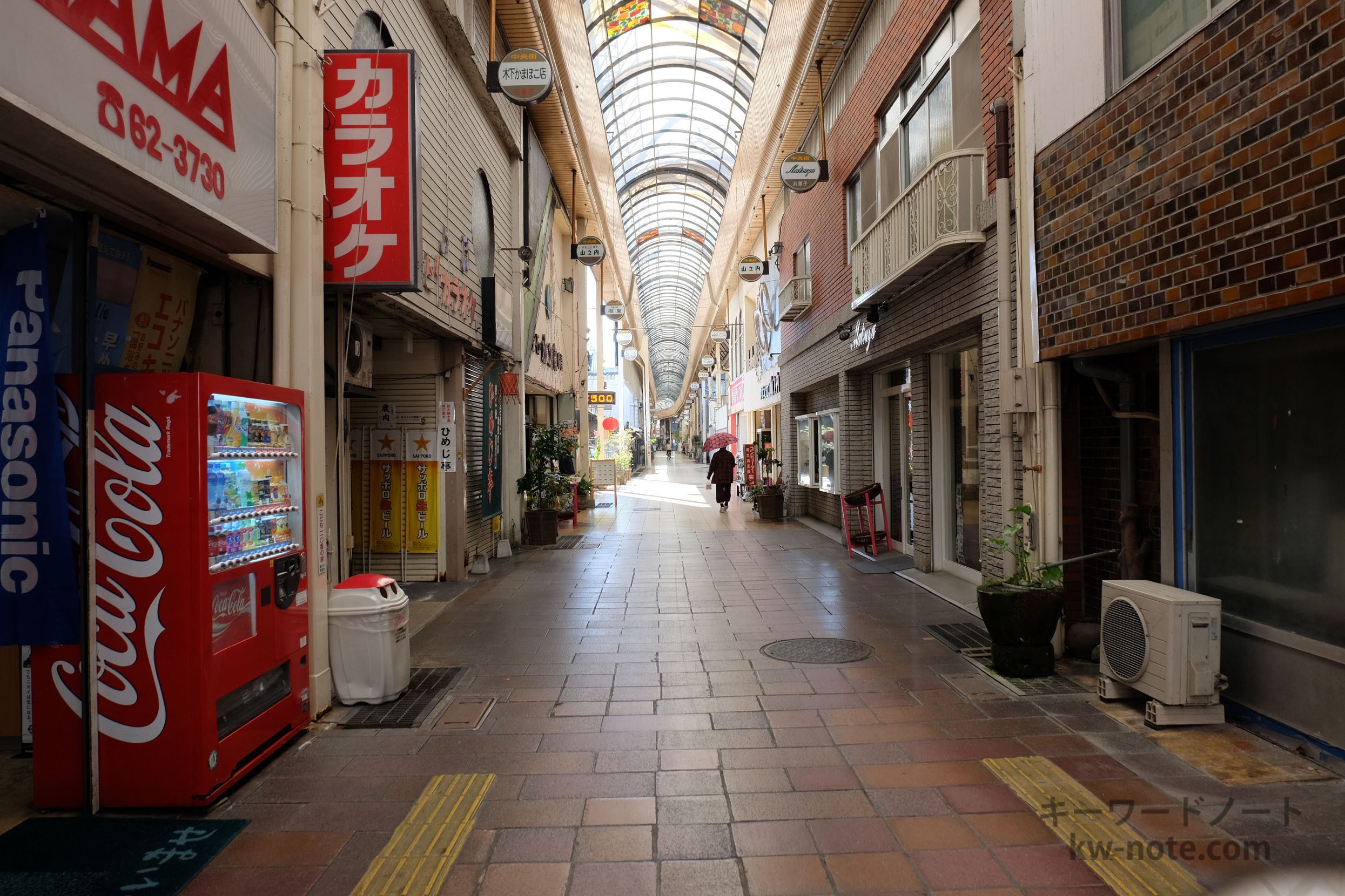 サンシャイン中央街の通路