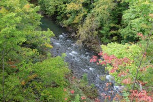 定山渓と白井川