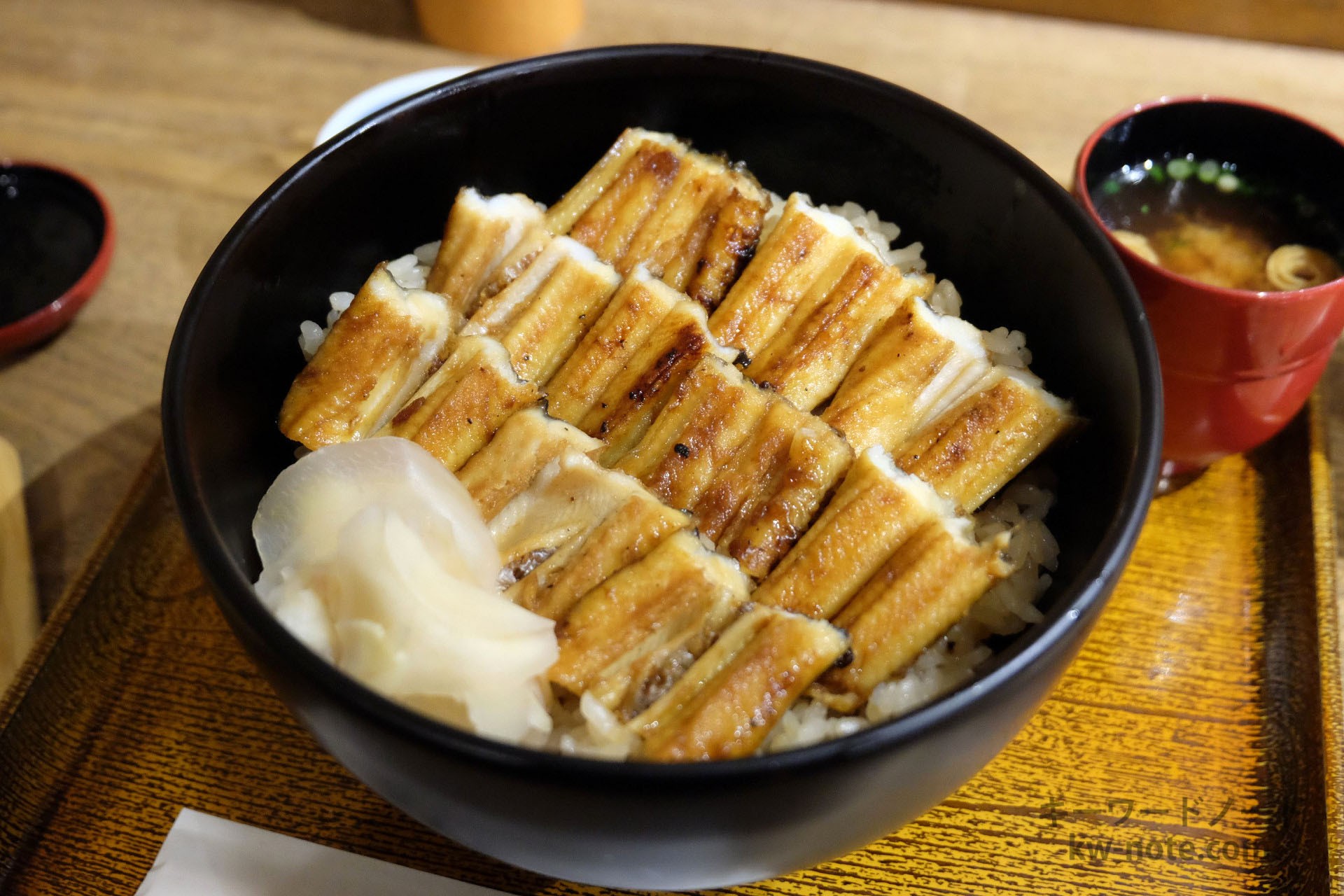 綺麗に整列された穴子