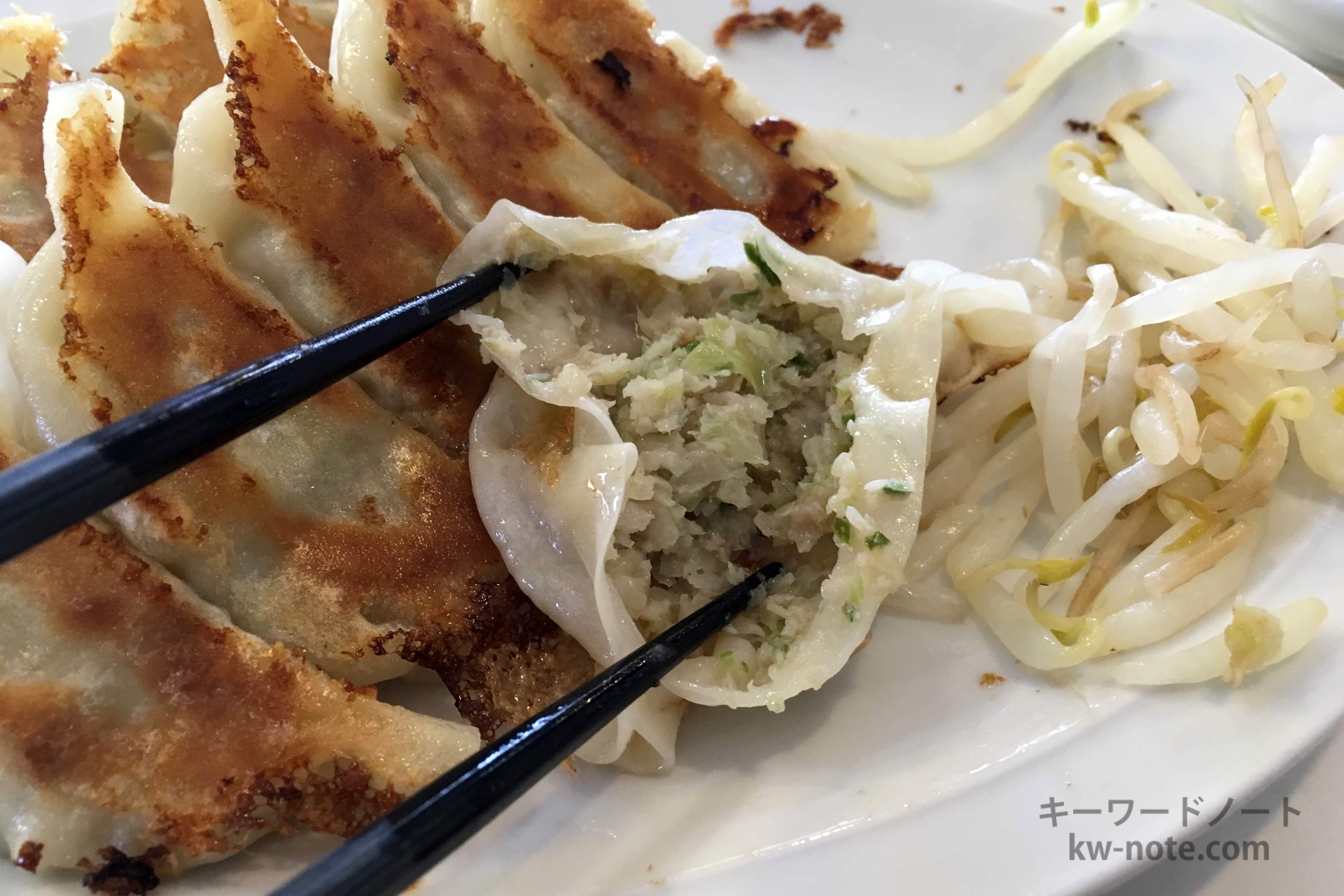 餃子の中の具材