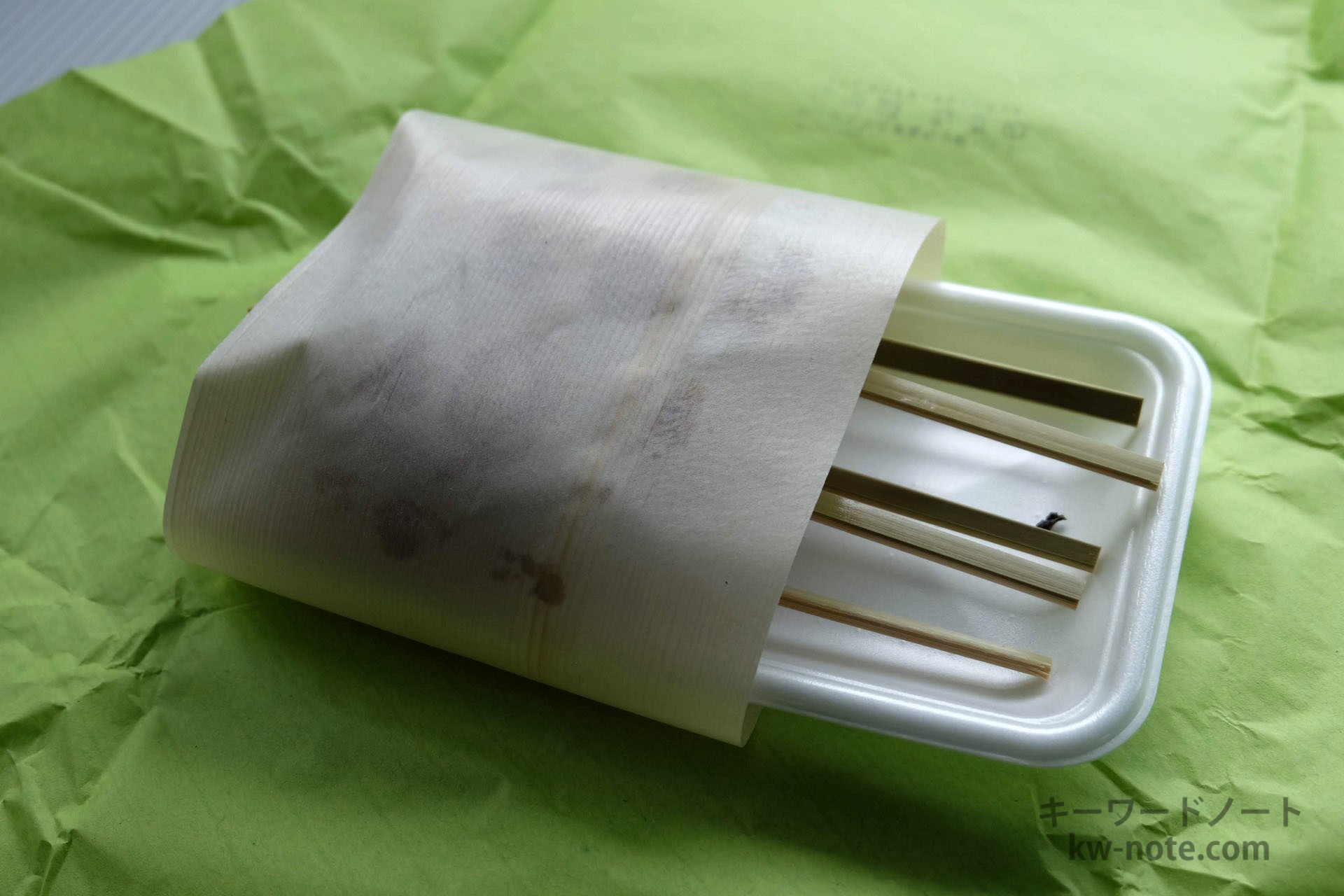 五平餅袋の中身