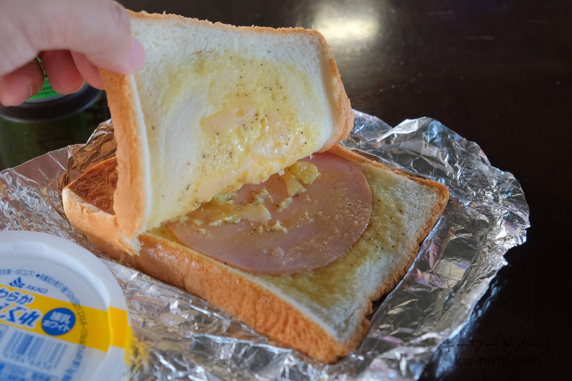 ハムサンドの中身・具材