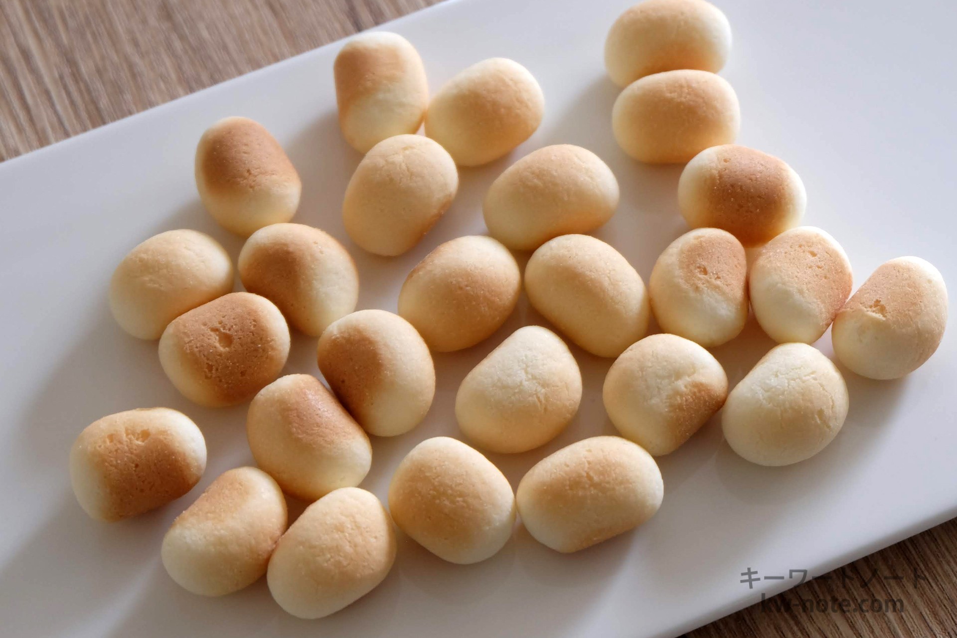 卵卵ぼーろの質感