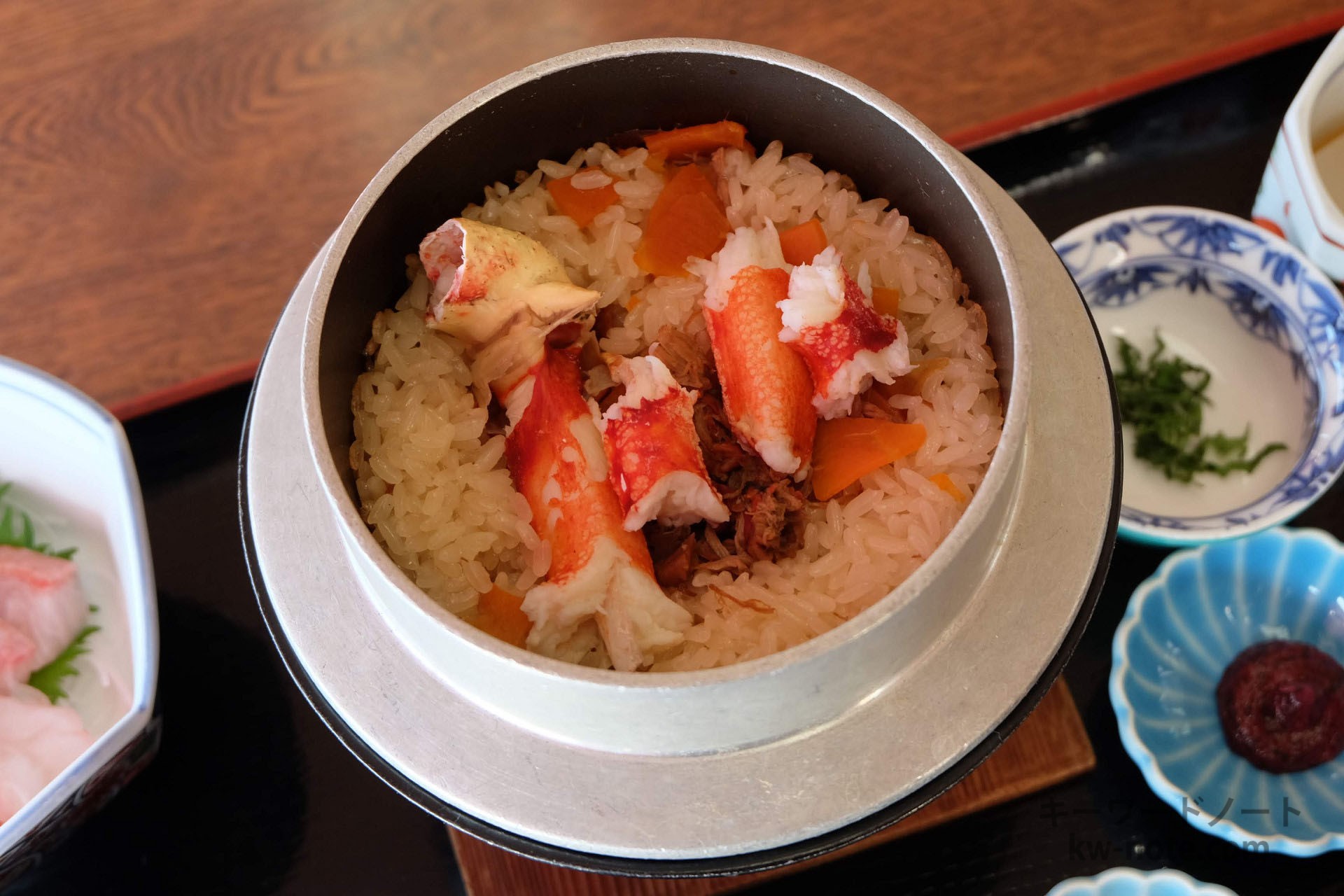 高足ガニ釜めし