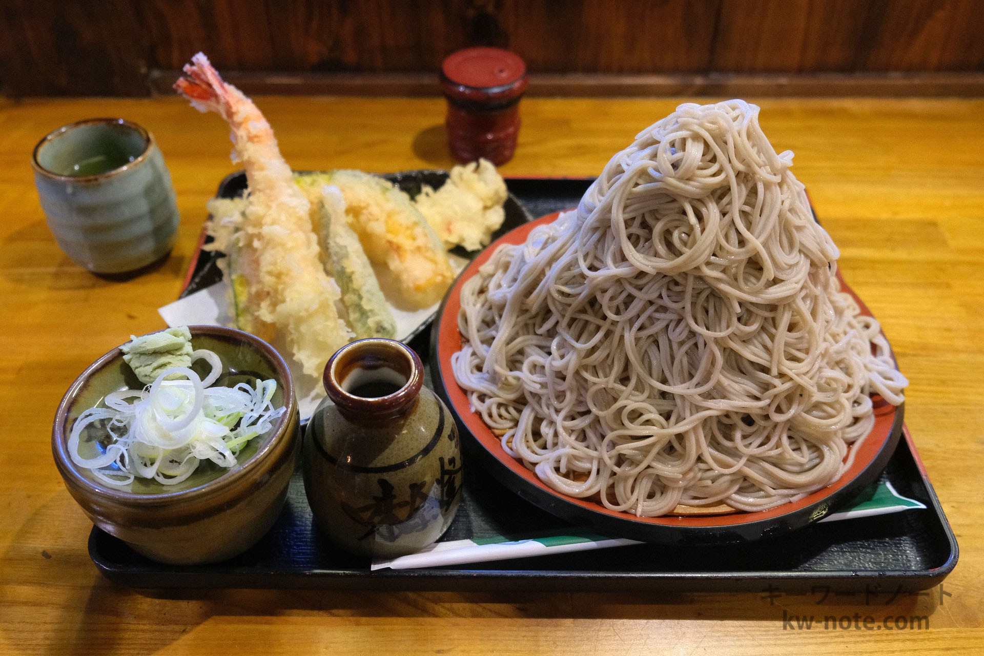 つけ天の富士山盛り