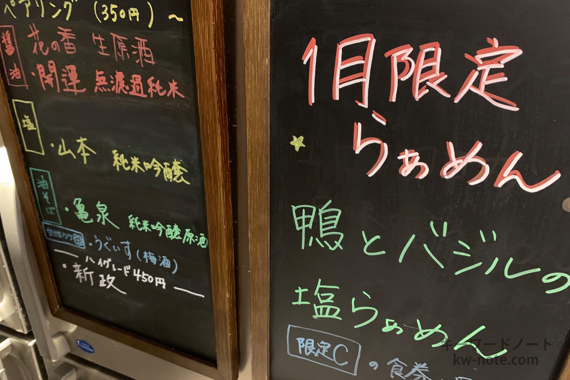 メニューボード