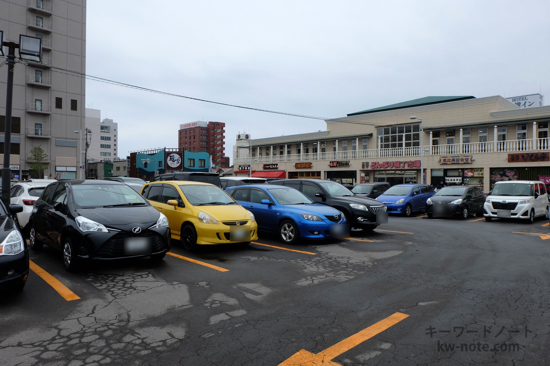 函館朝市第一駐車場